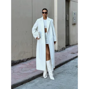 Oversize Double Breasted Cashmere Coat