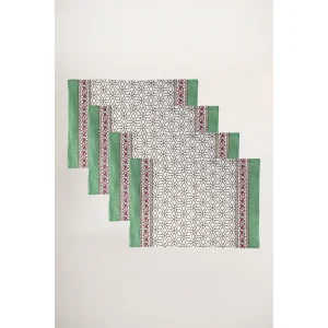 Tree Valley Linen 4-piece Placemat Set