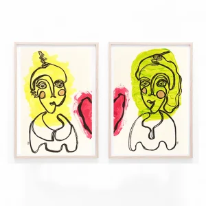 Painting Paper Portrait Color Series - 04