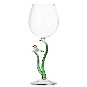 Animal Farm Bird Figured Glass Mug