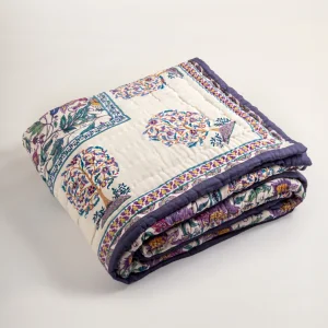Roots Organic Cotton Handmade Bedspread - Double Size