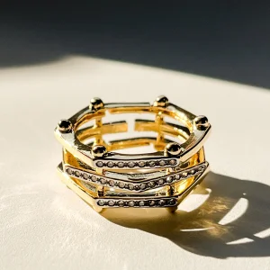 Hexa Crown Ring