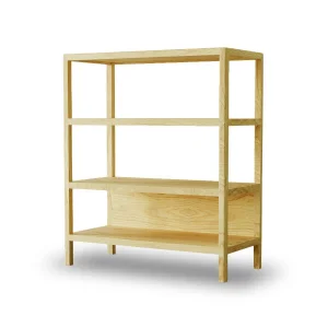Mono Wood Series Open Shelf Buffet