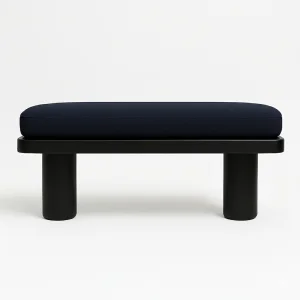 Wooden Cushioned Bench