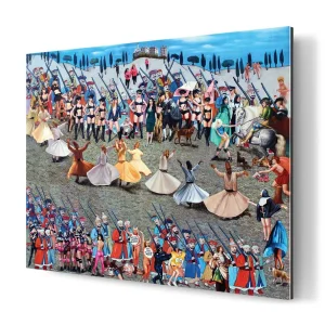 Tehlikeli Geçiş By Gazi Sansoy Print