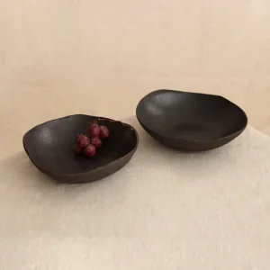 Ceramic Etna Bowl With 2 Pieces