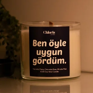 Ben Öyle Uygun Gördüm Kokulu Mum