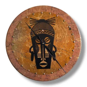 Aztek Bakır Duvar Saati