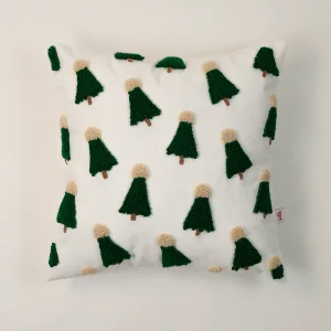 Berry Santa Tree | Yılbaşı Serisi El İşlemeli Dekoratif Kırlent