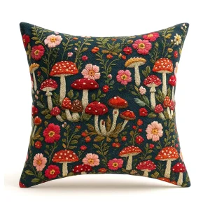 Mushroom World Pillow