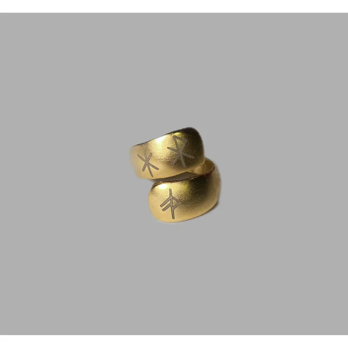 Spiral Rune Ring image 4