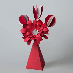 Karnaval - El Yapımı Kağıt Çiçek Buketi