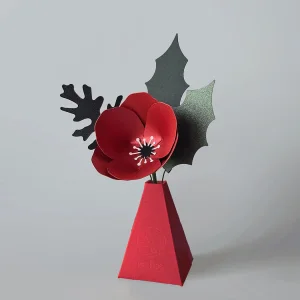 Küçük Nazlı - El Yapımı Kağıt Çiçek Buketi