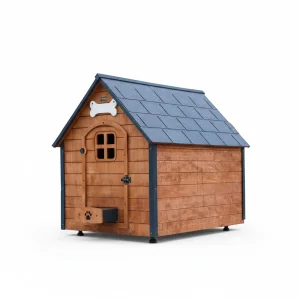 Mandu Isı Yalıtımlı Ahşap Köpek Kulübesi