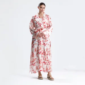 100 % Saf İpek Kimono