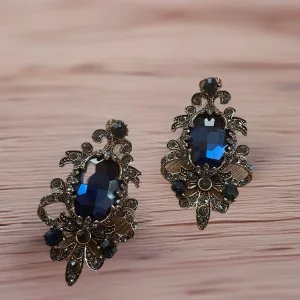 Blue Majesty Earrings