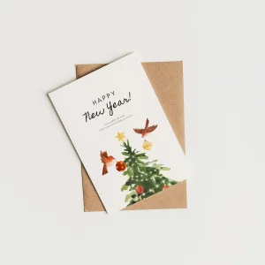 Christmas Card / Postcard / Birds