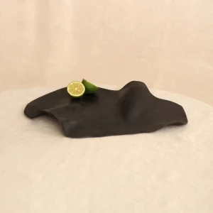 Ceramic Etna Series Cheese Serving Plate