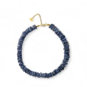 Lapis Lazuli Row Necklace