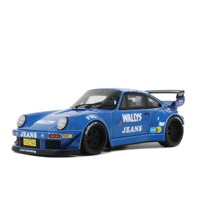 1:18 Gt Spirit 1993 Porsche Rwb 911 (964) -- Wally's Jeans Arrow Blue