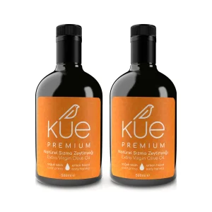 Premium Seri Erken Hasat Soğuk Sıkım Natürel Sızma Zeytinyağı 2x500 Ml