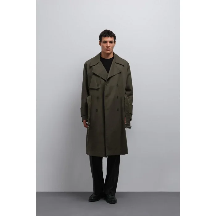 Relax Fit Trench Coat - 4