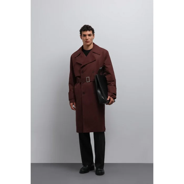 Relax Fit Trench Coat - 3