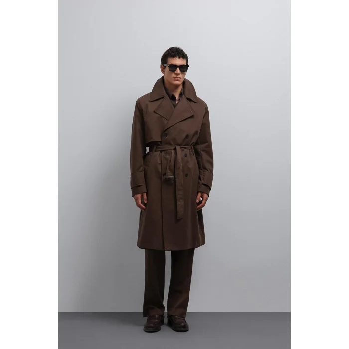 Relax Fit Trench Coat - 3