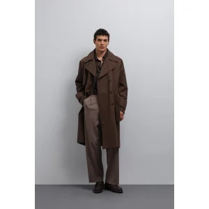 Relax Fit Trench Coat - 1