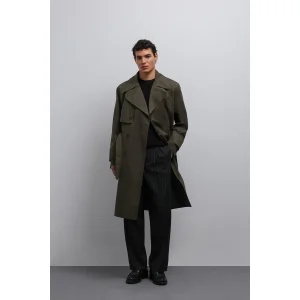 Relax Fit Trench Coat - 3