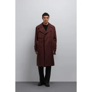 Relax Fit Trench Coat - 4