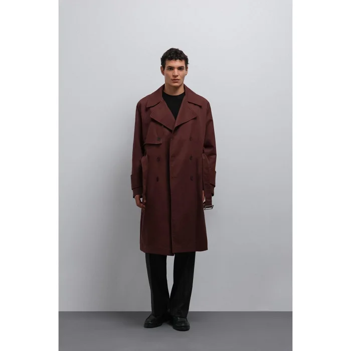 Relax Fit Trench Coat - 4