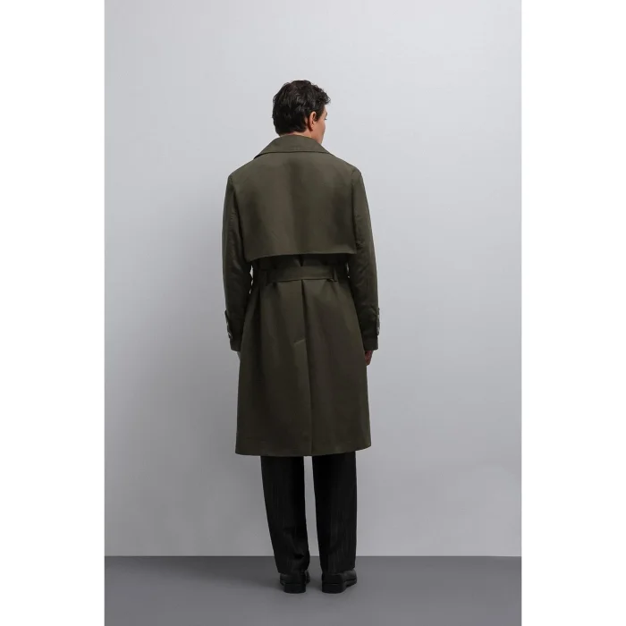 Relax Fit Trench Coat - 7