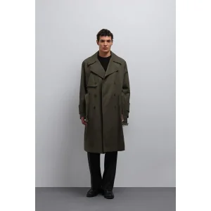 Relax Fit Trench Coat - 4