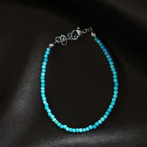 Turquoise Natural Stone Delicate Bracelet
