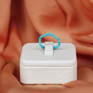 Turquoise Natural Stone Stretch Ring