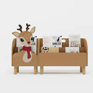 2'li Geyik Kitaplık Seti