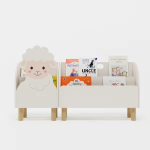 2-piece Large Lamb Bookcase Set