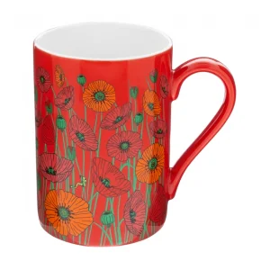 Pylones Mug (30cl) | Schluck - Coquelicots