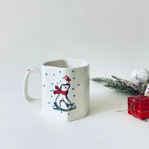 Candy Candle Panda Amorphous Mug