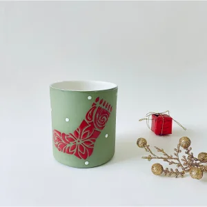 Christmas Mug With Christmas Stocking