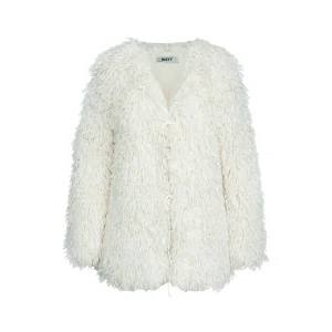 Impresario Feather-textured Lurex Jacket