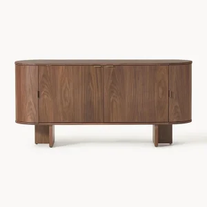 Zubi Wooden Sideboard - Rounded Edge Buffet Cabinet | Innature