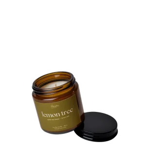Amber Serisi Lemon Tree 100 Ml Kokulu Soya Mumu