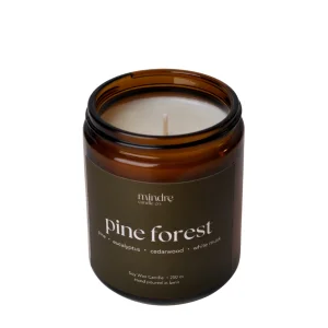 Amber Serisi Pine Forest 100 Ml Kokulu Soya Mumu