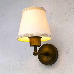 Soutache Trim Shade For Wall Sconces And Chandeliers