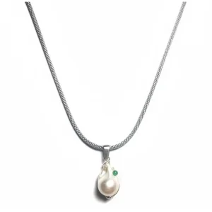 Baroque Pearl Pendant Necklace