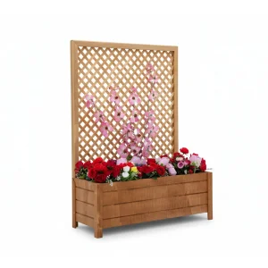 Ahşap Sarmaşık Saksı