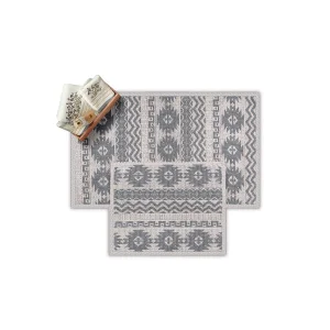 Finike Natural Cotton 2-piece Bathroom Mat Set