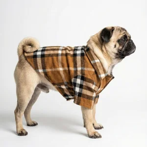 Plaid Dog Pocket Shirt